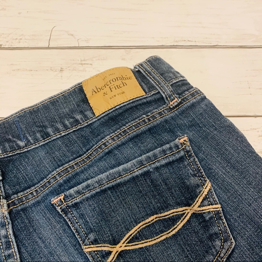 Abercrombie & Fitch Jean shorts 6 denim stretch - Picture 7 of 10